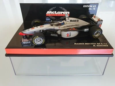 Minichamps scale 1:43 McLaren Mercedes MP4/12 1997 edition 43 #16 Mika Hakkinen - Immagine 1 di 3