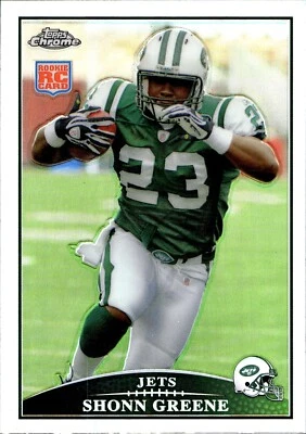 2009 Topps Chrome #TC176 Shonn Greene Refractors Near mint or better - Image 1 of 2