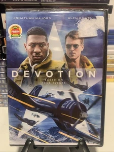 Devotion (DVD, 2022) Brand New Jonathan Majors Glenn Powell BUY 3 GET 1 FREE - Picture 1 of 6