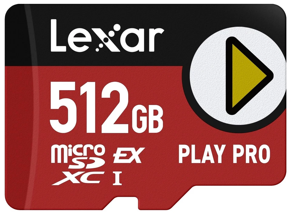 Lexar LMSXPS0512G-BNNNU Play Pro Microsd Express Card 512gb (lmsxps0512gbnnnu)
