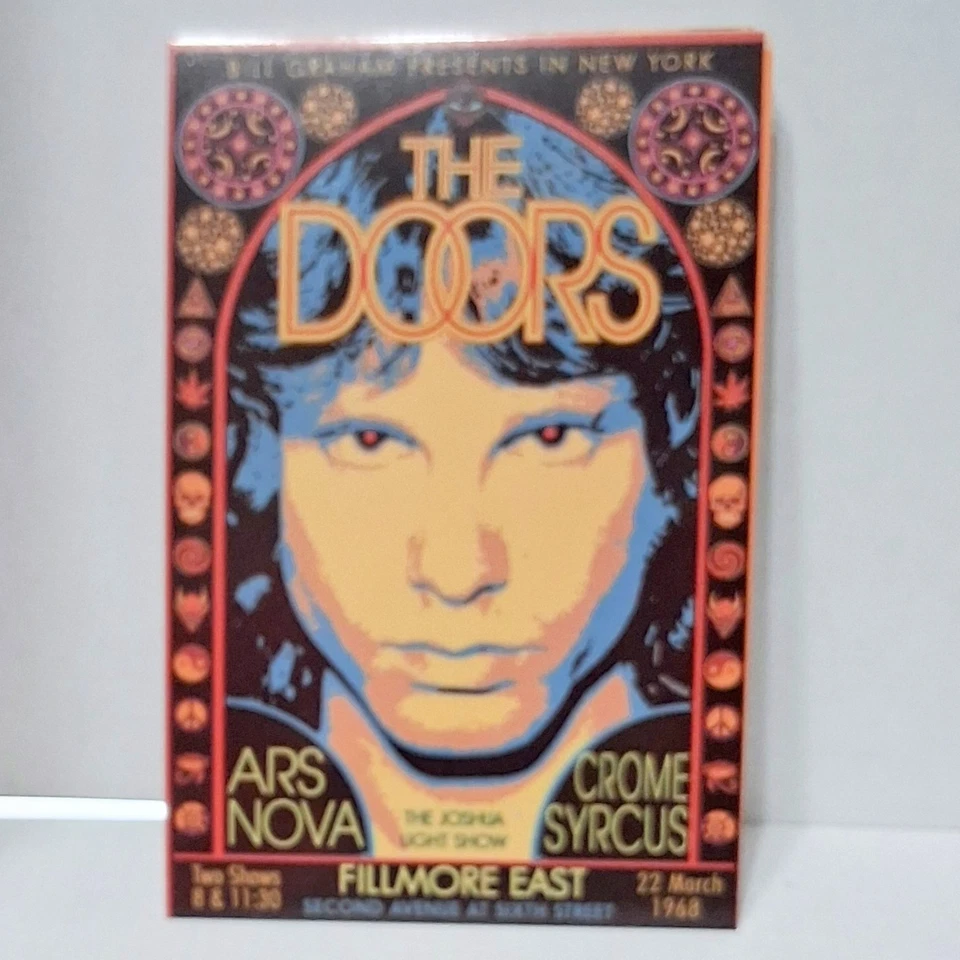 The Doors 4 X 6 Print Fillmore East March 22nd 1978 Concert Reprint - Image 1 of 1