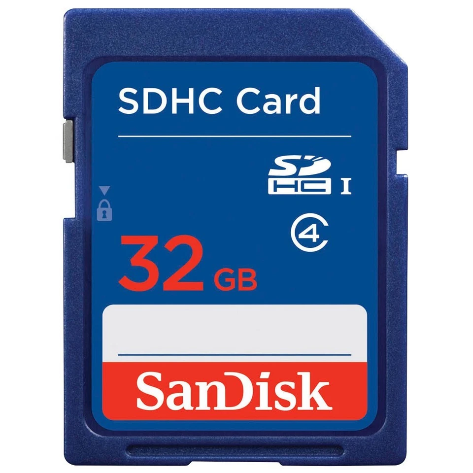 SanDisk SD 32GB SDHC Karte - (SDSDB-032G-B35)