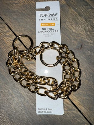 Nuevo cuello de cadena de entrenamiento de patas superiores 24 pulgadas Foto 1 de 4