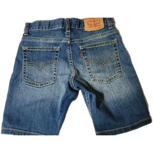 Levi's 502 Size 6 Regular Denim Adjustable Boy Shorts - Picture 1 of 15