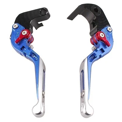 Palancas de freno de embrague extensibles plegables de aluminio para Suzuki GSXR600/750 2011-2015 Foto 1 de 4