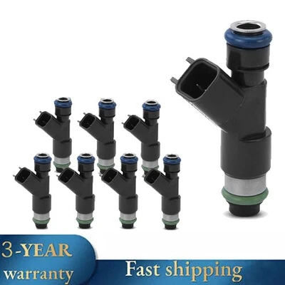 8x Inyector de combustible nuevo para Chevrolet Express 1500 Tahoe Avalanche GMC Savana 1500 Foto 1 de 4