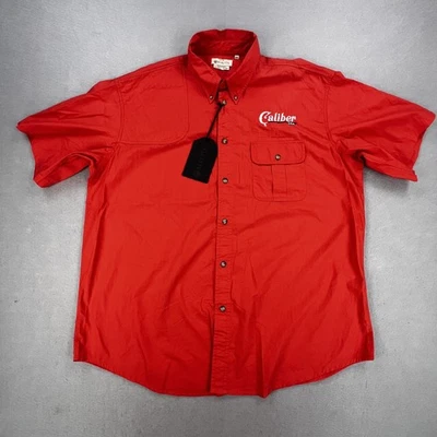 Beretta TM Shooting Shirt Mens 2XL Button Up Short Sleeve Hunting Made in USA - Image 1 of 4