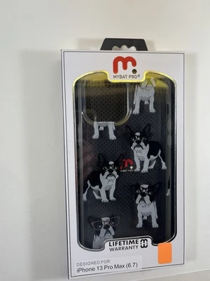 My Bat Pro Apple iPhone 13 Pro Max Perro Transparente con Gafas Estuche Nuevo Foto 1 de 3