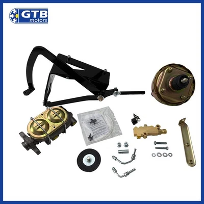 Kit de montaje de pedal de refuerzo de freno eléctrico de disco/disco para Ford F100 F250 F350 1953-56 Foto 1 de 4