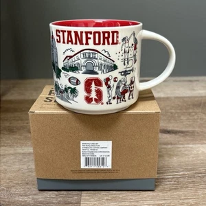 Starbucks Stanford University 14oz. Coffee Mug Been There Series NEW FREE SHIP - Picture 1 of 9