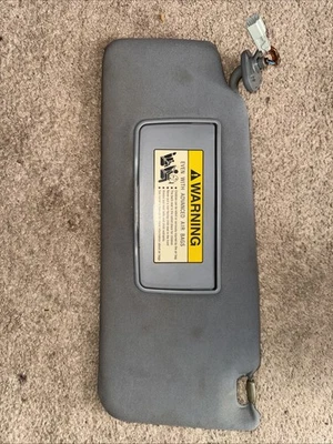 2007-2012 Acura RDX MDX Sun Visor Left Driver Side Cloth OEM Gray ORIGINAL Foto 1 de 4