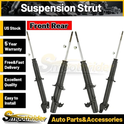 Amortiguadores traseros delanteros izquierdo derecho KYB 4 piezas puntal para Honda Prelude 1992-2001 Foto 1 de 4