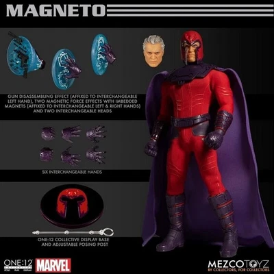 Figur Mezco Toys One: 12 Collective MAGNETO x-men Collection