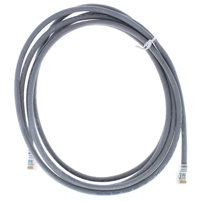 Category 5e 3M Gray Patch Cord Cable Low Smoke Zero Halogen 4PR 24 AWG TIA/EIA - Image 1 of 4