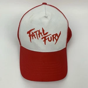 Fatal Fury Hat SNK Neo Geo SnapBack Official Terry Bogard Vintage Trucker Cap - Picture 1 of 7