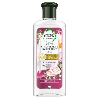 Herbal Essences White Strawberry and Sweet Mint Shampoo 240ml Paraben Free - Image 1 of 4
