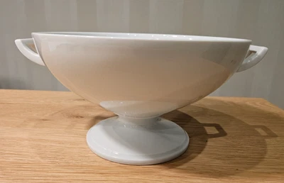 Fürstenberg Porzellan Schale mit Fuß Empire weiß - Bild 1 von 4