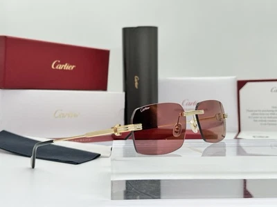 Gafas de sol Cartier C decoración dorada Ref. CT0330S Edición Limitada 1416/1500 piezas Foto 1 de 4