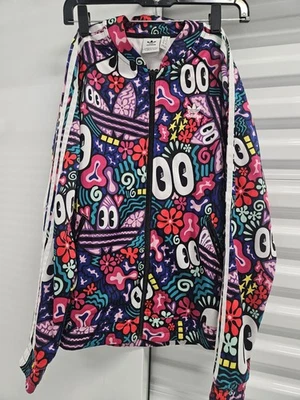 Chaqueta deportiva Adidas Superstar para mujer artista Hattie Stewart cremallera completa ropa de calle S Foto 1 de 4