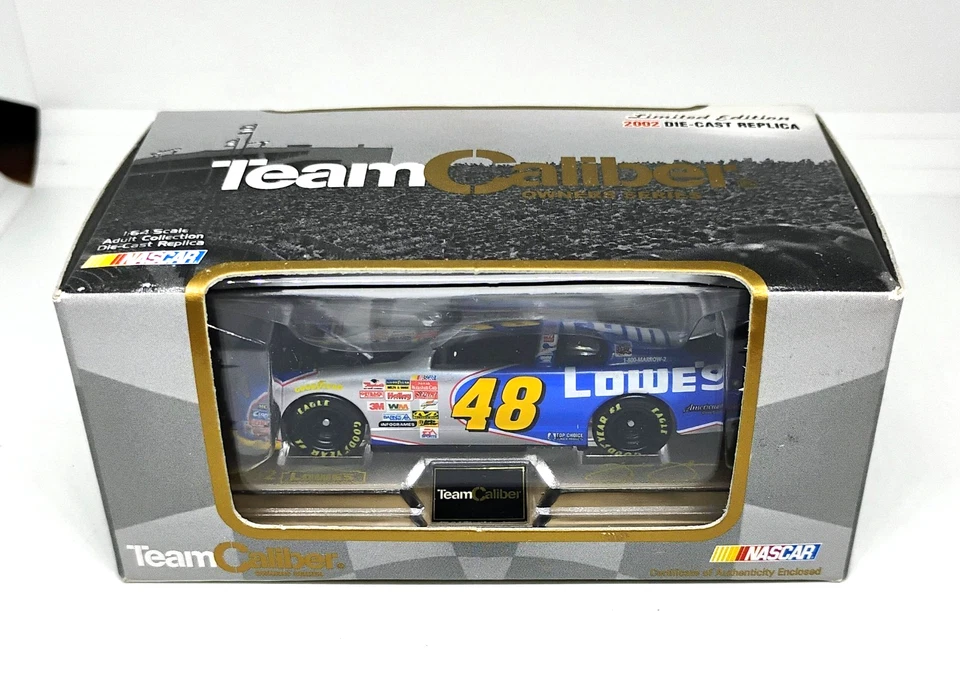 Jimmie Johnson #48 Lowes 2002 Team Caliber 1:64 Scale Nascar Diecast Car - Image 1 of 3