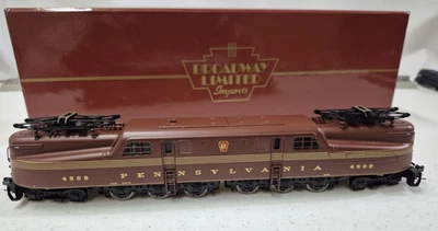 Broadway Limited HO Pennsylvania GG1 Tuscan Red Paragon Quantum Sound Equipped - Image 1 of 4