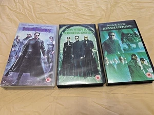 Matrix Trilogy Vhs - Picture 1 of 1