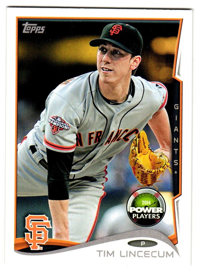 2014 Topps #PP-180 Tim Lincecum Power Players - Image 1 of 2