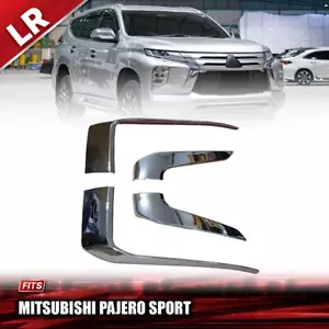 Side Front Bumper Cover Chrome For Mitsubishi Pajero Montero Sport SUV 2019-2020 - Picture 1 of 7