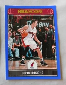 2017-18 Hoops Blue #67 Goran Dragic Miami Heat tarjeta de baloncesto - Imagen 1 de 1