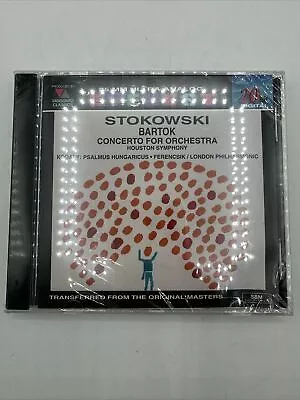 Everest Stokowski Sealed CD Bartok Concerto For Orchestra Houston Symphony Rare  Foto 1 de 4