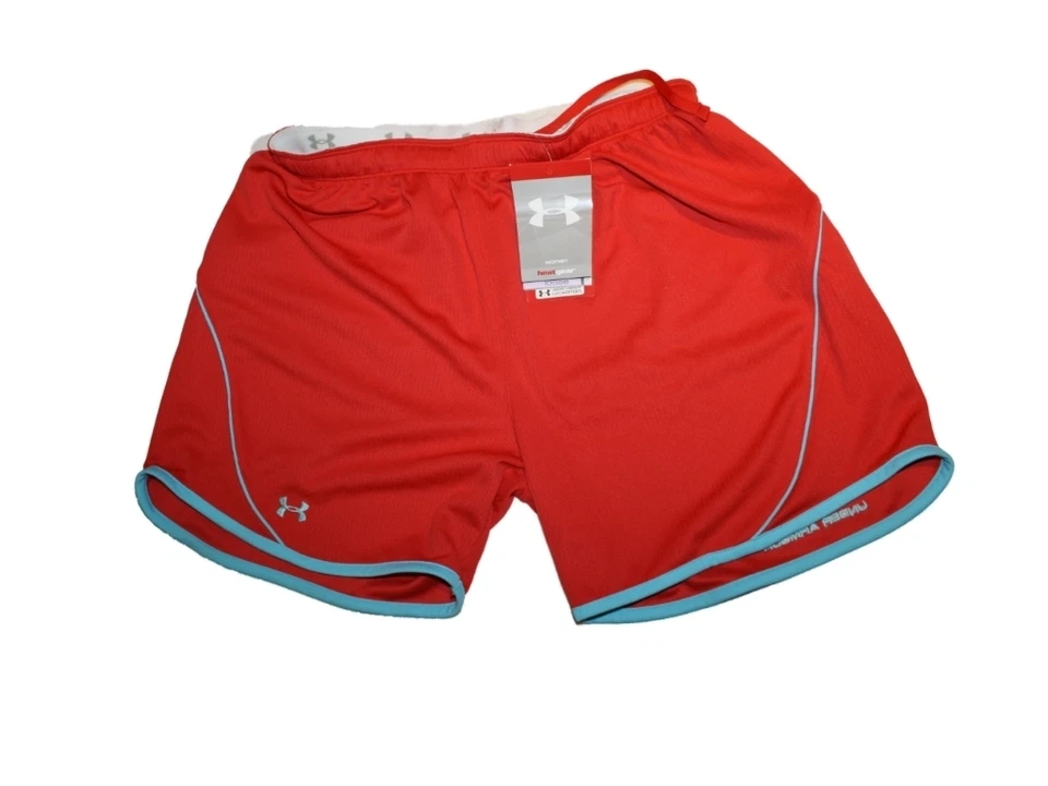 Nuevos Pantalones Cortos Mujer Under Armour Atléticos Correr Azul Rojo Blanco Negro Talla S 4/6 Foto 1 de 1