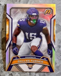 #162 DALLAS TURNER - 2024 Topps Resurgence - VIKING RC Refractor - Picture 1 of 2