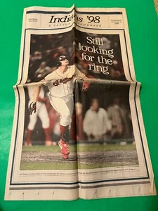JIM THOME 1998 A Season to Remember Newspaper Souvenir Section 12 pages Indians - Picture 1 of 2