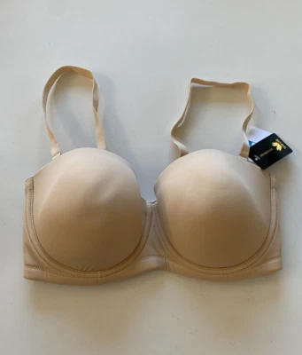 NWT! Wacoal Women's Sz 36DD Red Carpet Strapless Underwire Bra 854119 Nude - Image 1 of 4