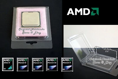 AMD Processor Clam Shell for Socket 462 754 939 940 AM2 AM3 - Qty 120+ ESD Foam - Image 1 of 4