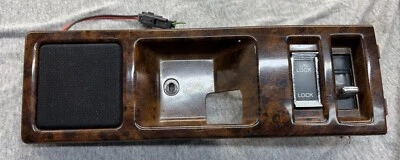 Cadillac Fleetwood Brougham 1993-96 manija de puerta bisel de grano de madera, juego de molduras de tracción Foto 1 de 4