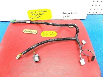 Arnés de cableado lumbar Range Rover 1996-2002 asiento eléctrico Foto 1 de 3