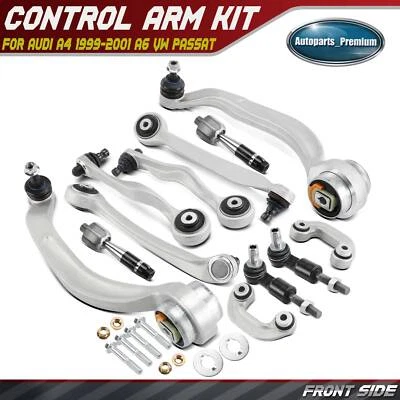 12x Brazo de control delantero con rótula para Audi A4 1999-2001 A6 VW Passat 1999-2005 Foto 1 de 4