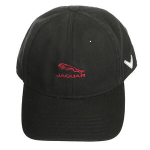 Jaguar Black Strapped Cap