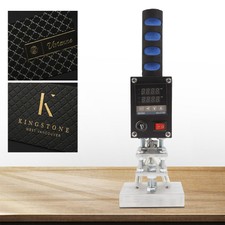 400W Handheld Foil Stamping Embossing Machine Leather Wood Craft w/ Power Cord