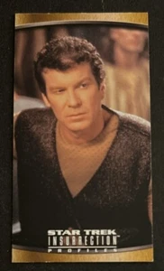 1998 Skybox Star Trek Insurrection Profiles Card 63 P-12 Sojef Daniel Hugh Kelly - Picture 1 of 2