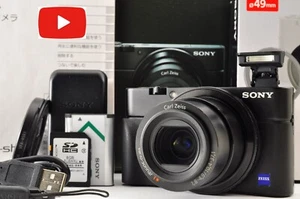 35 Languages! Sony Cyber-Shot DSC RX100 20.2MP Digital Camera JPN [Almost Mint] - Picture 1 of 17