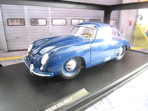 PORSCHE 356 A Pre A MKI Coupe 1953 petrol blau blue S18032808 Solido Metall 1:18 - Bild 1 von 7