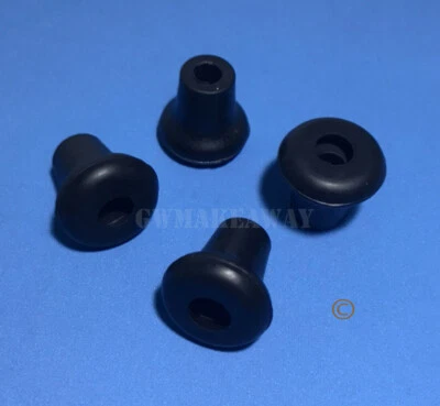 4x HOOD FOR MAZDA 1200 1300 1500 1800 R100 RX2 RX3 RX4 BONNET STOP BUMPER RUBBER - Image 1 of 3