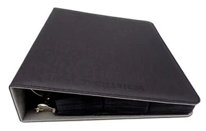 Álbum Premium de 3 Anillos Docsmagic.de Negro + 50 Páginas de Carga Lateral de 18 Bolsillos - Colección - Imagen 1 de 8