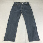 Versace Jeans Size 32 (W32 X L28) Blue Dark Wash Straight Leg Denim