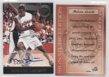 1999 Press Pass SE Auto Melvin Levett Auto