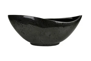 Tazón decorativo negro en vajilla - gama Aleisha - Imagen 1 de 7