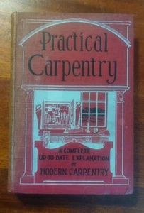 1907 William Radford Practical Carpentry Vol 1 with Vintage House Plans HB - Picture 1 of 11