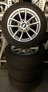 4 Orig BMW Winterräder Styling 378 205/55 R16 91H 1er F20 F21 2er F22 F23 679620 - Bild 1 von 4